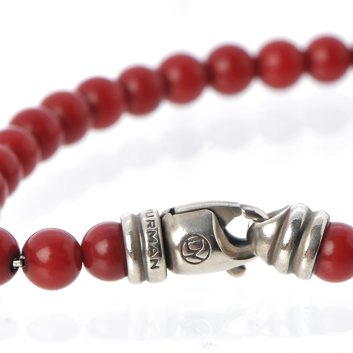 Sterling Silver Carnelian 6mm Spiritual Beads Bracelet
