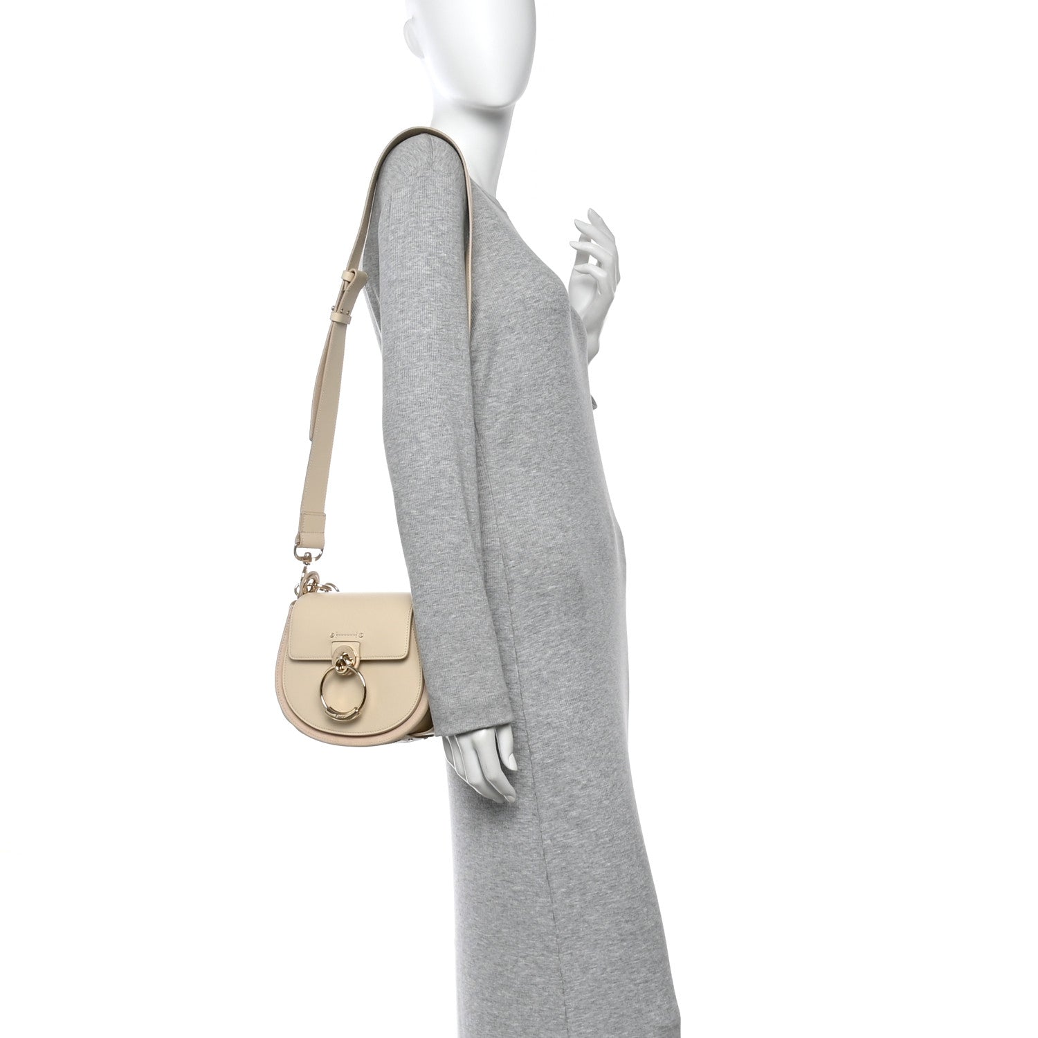 Chloe Calfskin Small Tess Bag  Sweet Beige 2 of 12