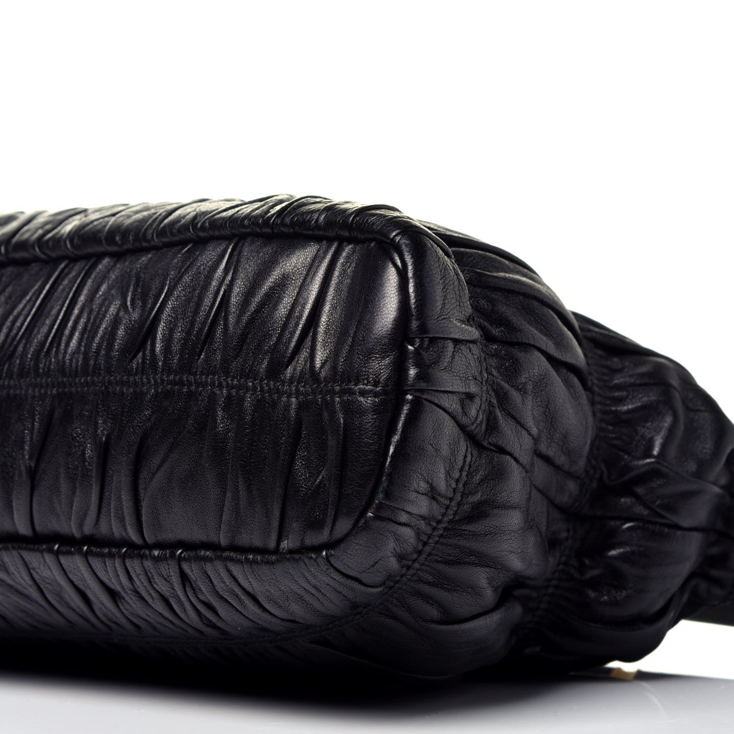 Prada Nappa Gaufre Clutch Black 9 of 9