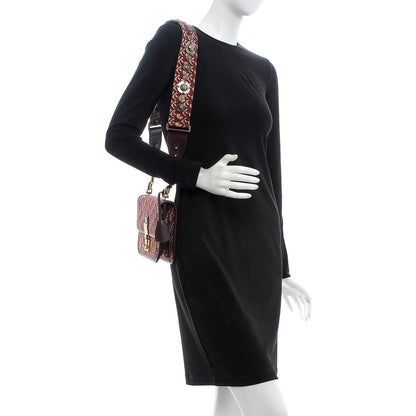 Christian Dior Oblique DiorAddict Flap Bag Burgundy 2 of 9