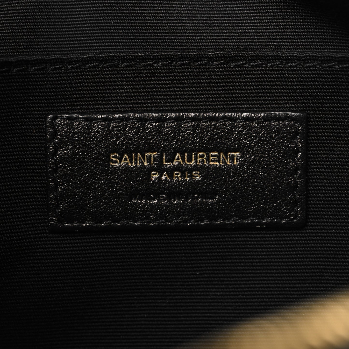 Calfskin Matelasse Monogram Lou Camera Bag Black