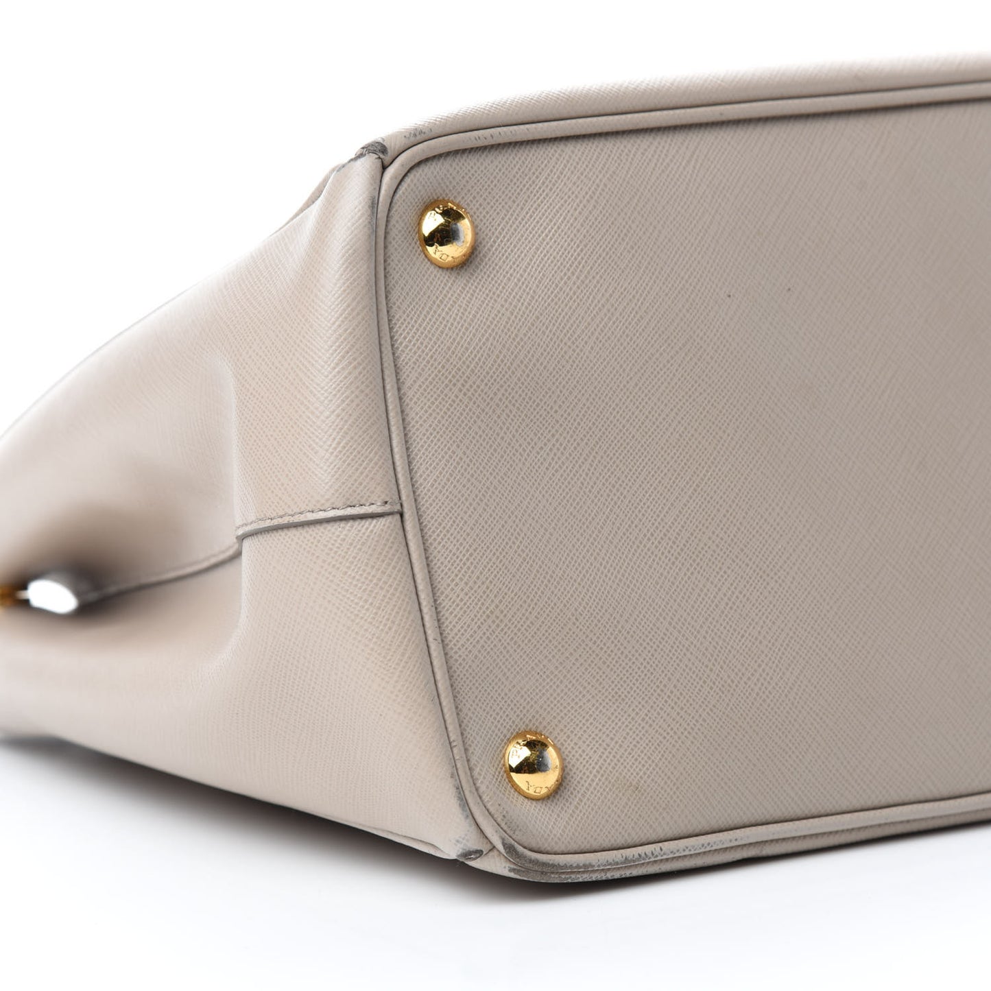 Saffiano Large Galleria Double Zip Tote Pomice