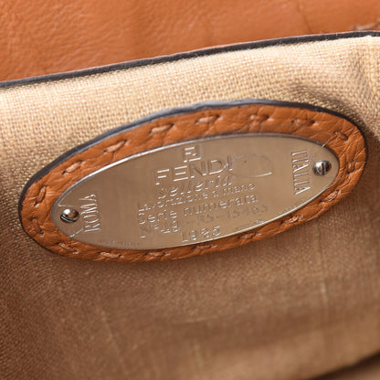 Fendi Cuoio Romano Selleria Small Villa Borghese Tote Meile Beige 6 of 11