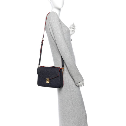 Louis Vuitton Empreinte Pochette Metis Marine Rouge 2 of 12