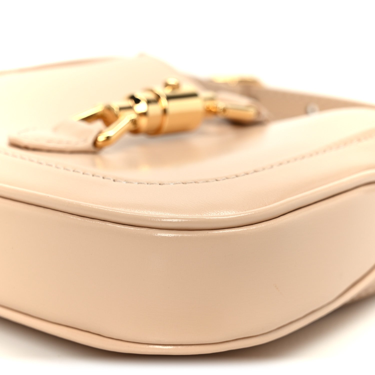 Gucci Boarded Dyana Lux Calfskin Nano Jackie 1961 Hobo Souffle Rose 10 of 10