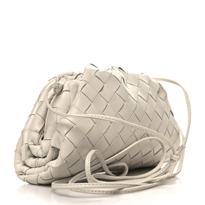 Bottega Veneta Nappa Intrecciato The Mini Pouch Chalk 3 of 12