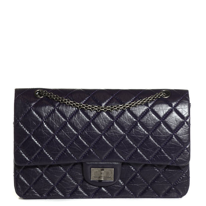 Chanel Aged Calfskin Quilted 2.55 Reissue 227 Flap Prune 1 of 8
