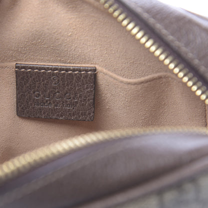 Gucci GG Supreme Monogram Web Mini Ophidia Shoulder Bag Brown 6 of 11