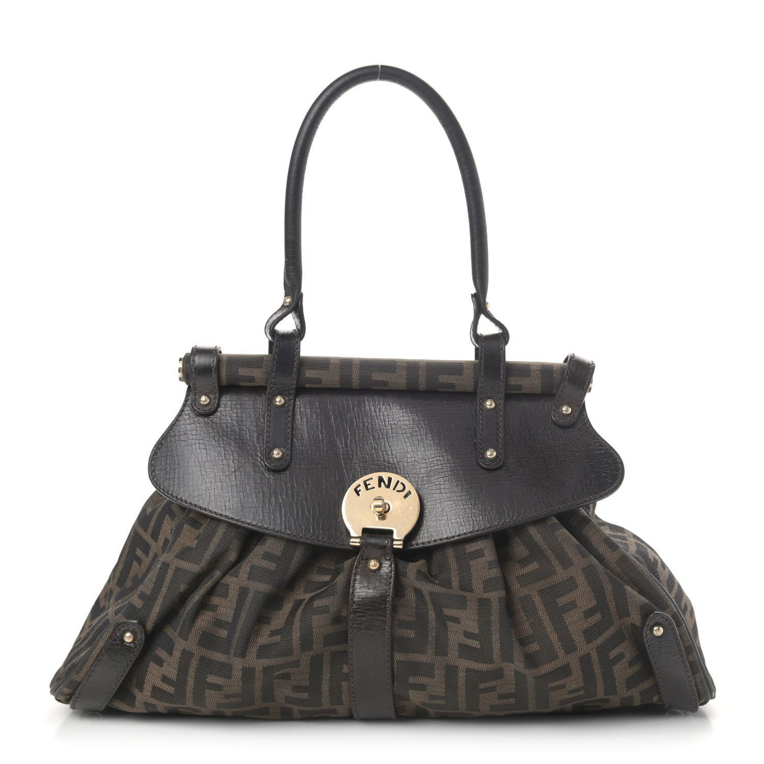 Fendi Zucca Medium Magic Bag Tobacco 1 of 7