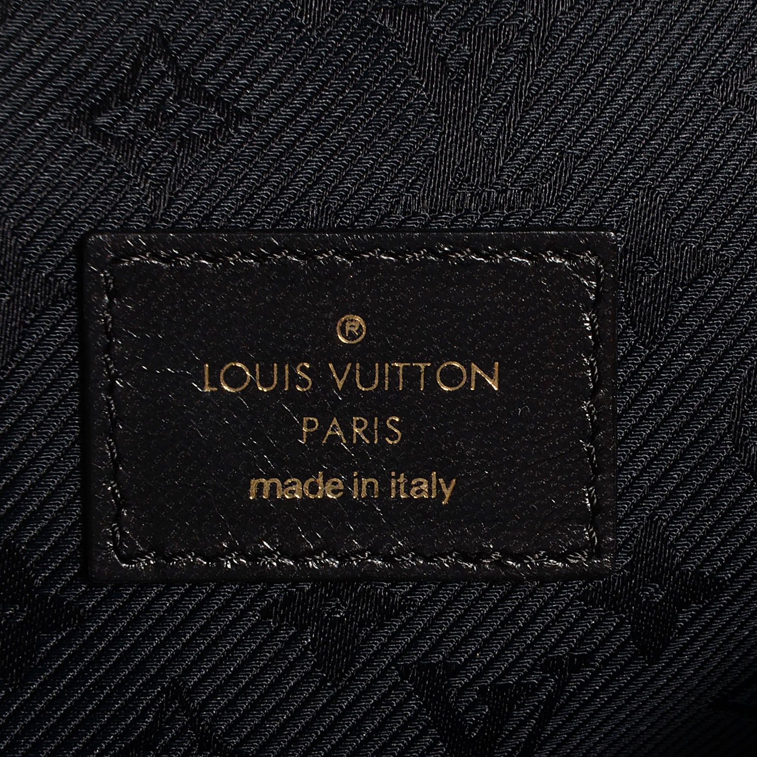 Louis Vuitton Lambskin Riveting Black 6 of 7