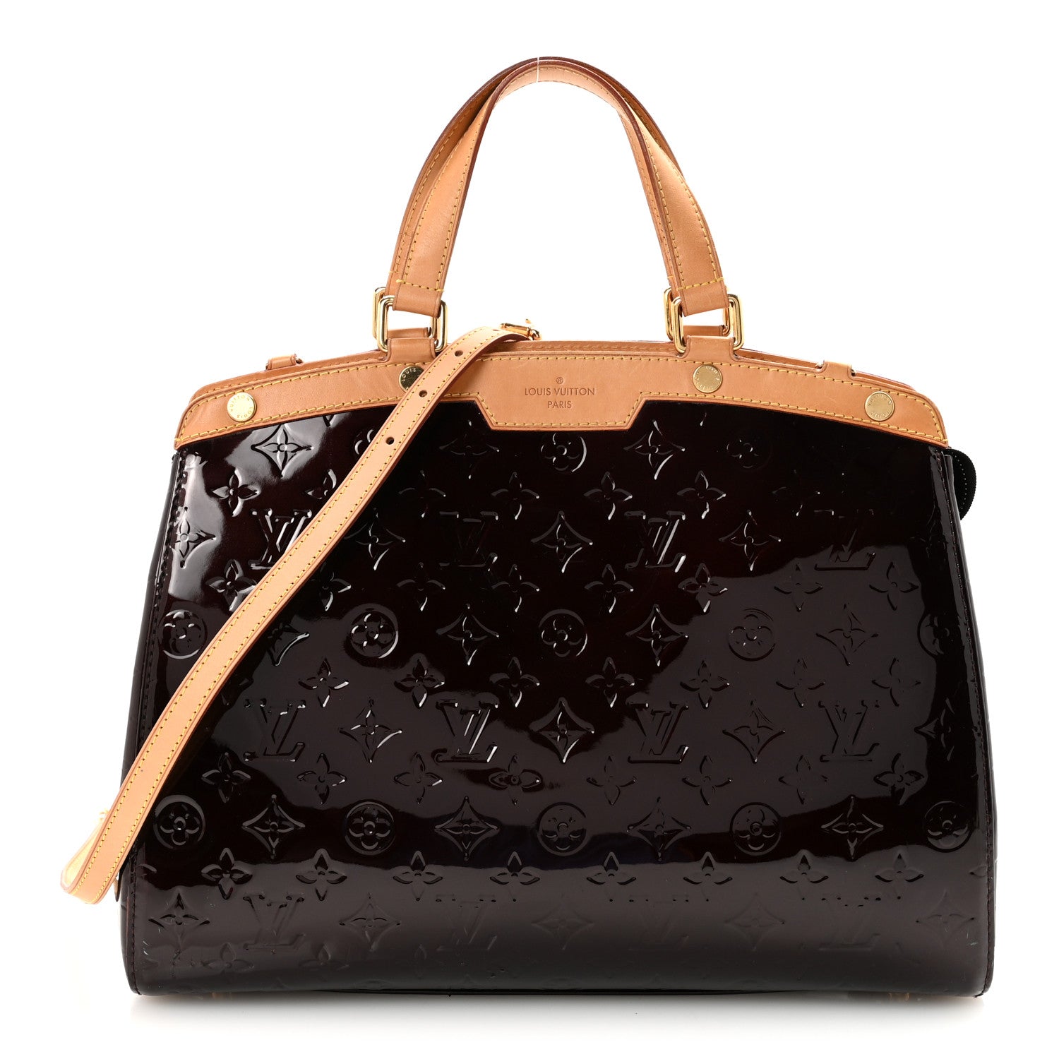 Louis Vuitton Vernis Brea GM Amarante 1 of 9