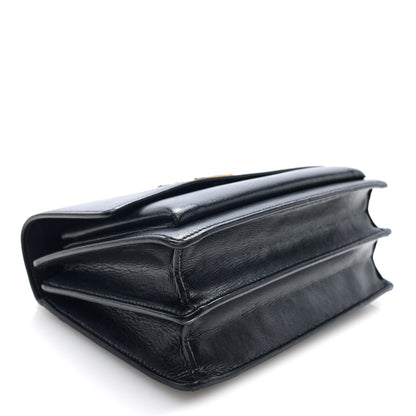 Saint Laurent Calfskin Medium Monogram Sunset Black 4 of 9
