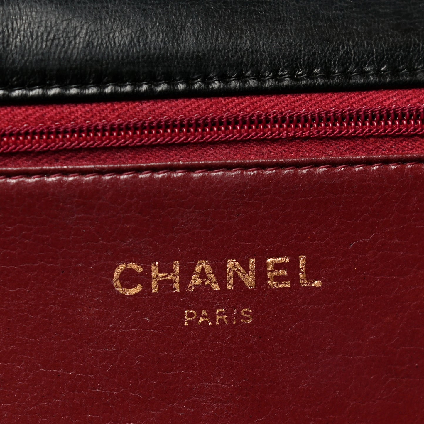 Lambskin Quilted Medium Single Flap Black