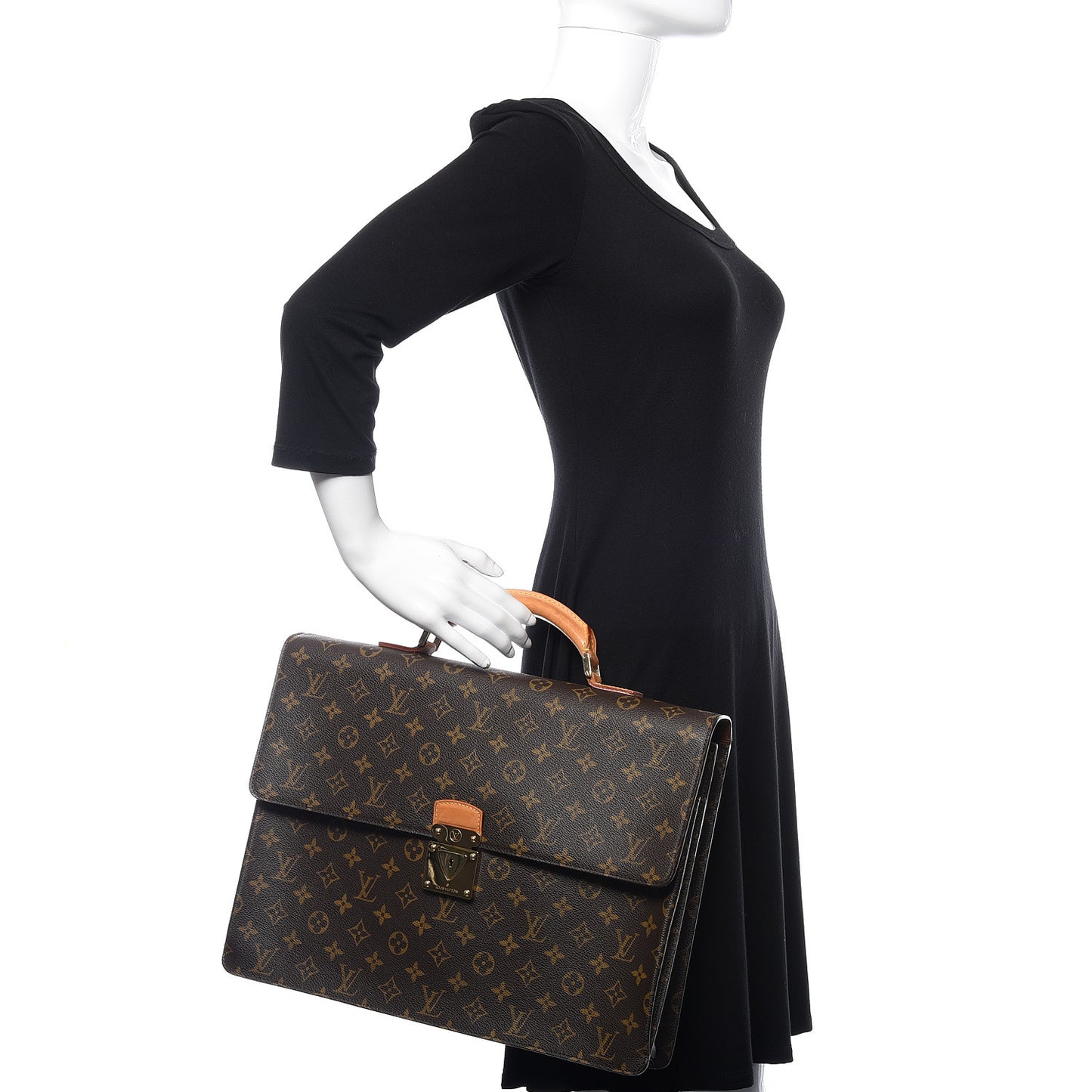 Monogram Robusto 1 Compartment Briefcase