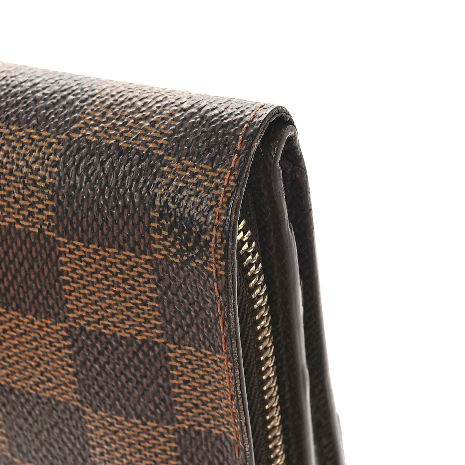 Louis Vuitton Damier Ebene Zippe Zipped Compact Wallet 10 of 13
