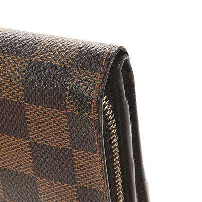 Louis Vuitton Damier Ebene Zippe Zipped Compact Wallet 10 of 13