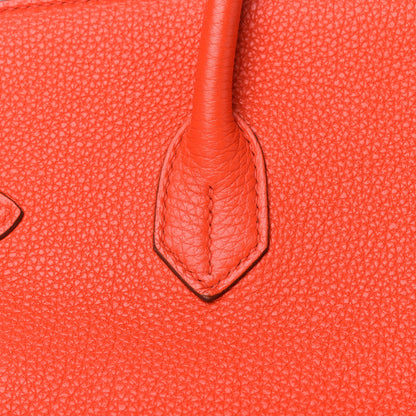 Hermes Togo Birkin 35 Capucine 13 of 21