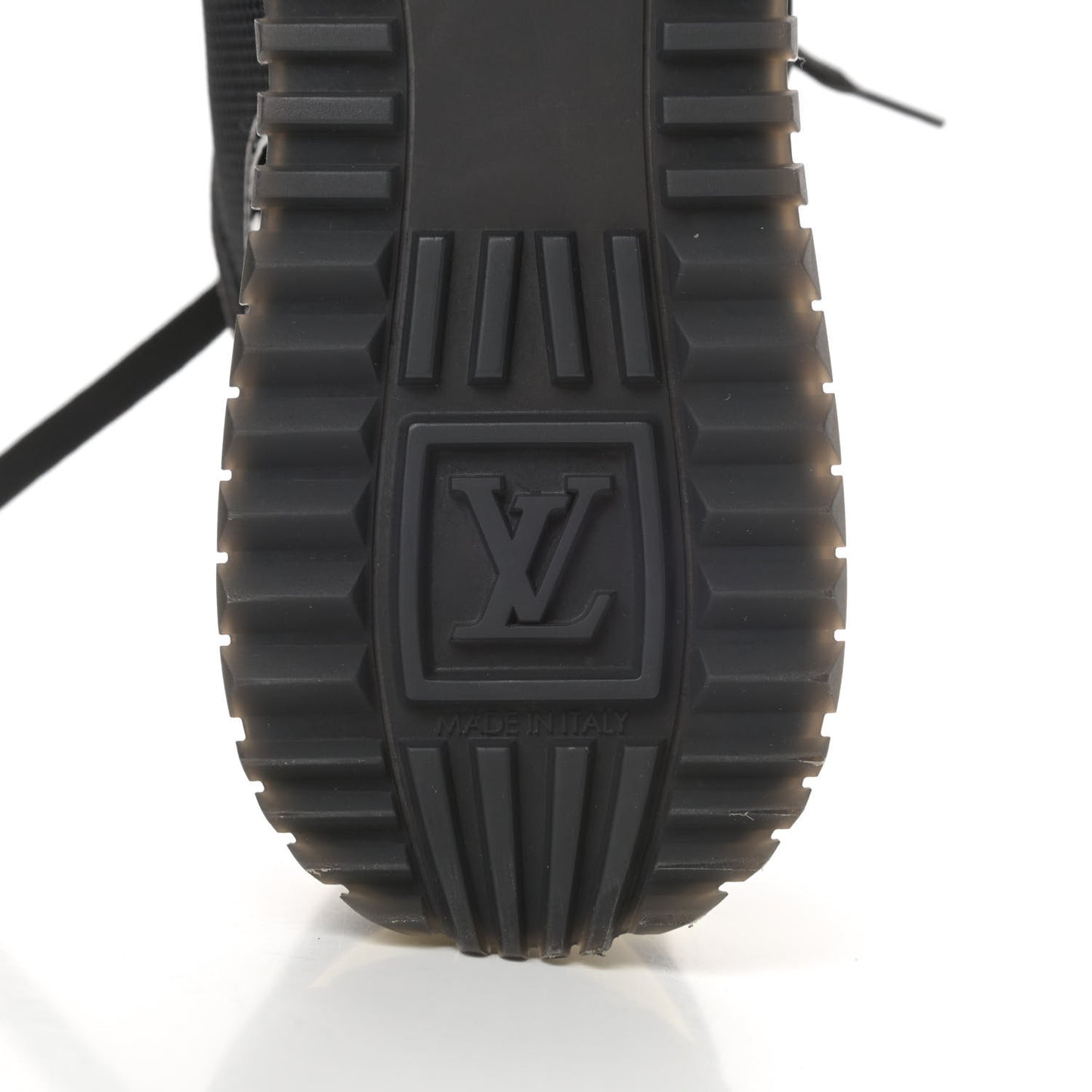 Suede Monogram Run Away Sneakers 37.5 Black