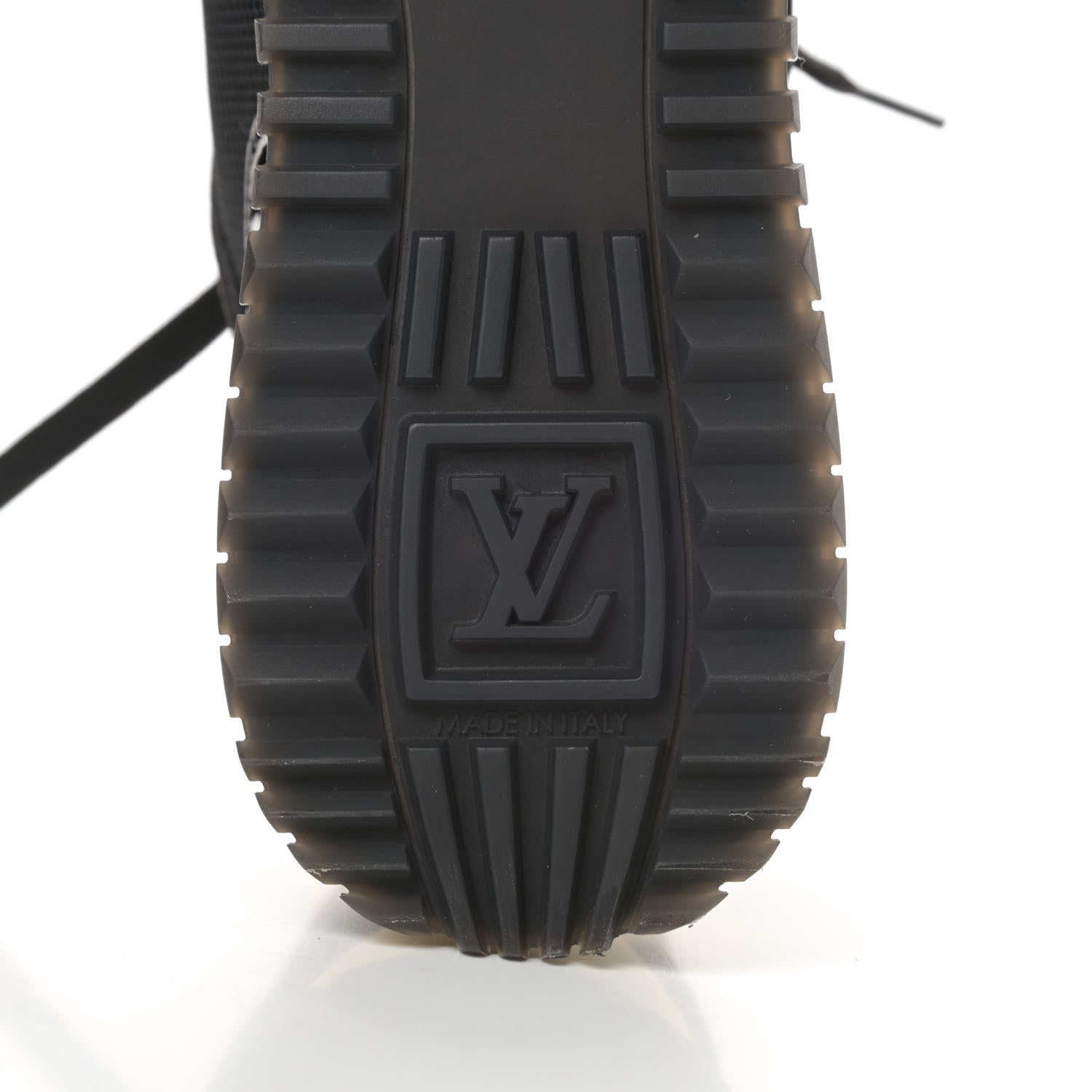 Louis Vuitton Suede Monogram Run Away Sneakers 37.5 Black 6 of 7