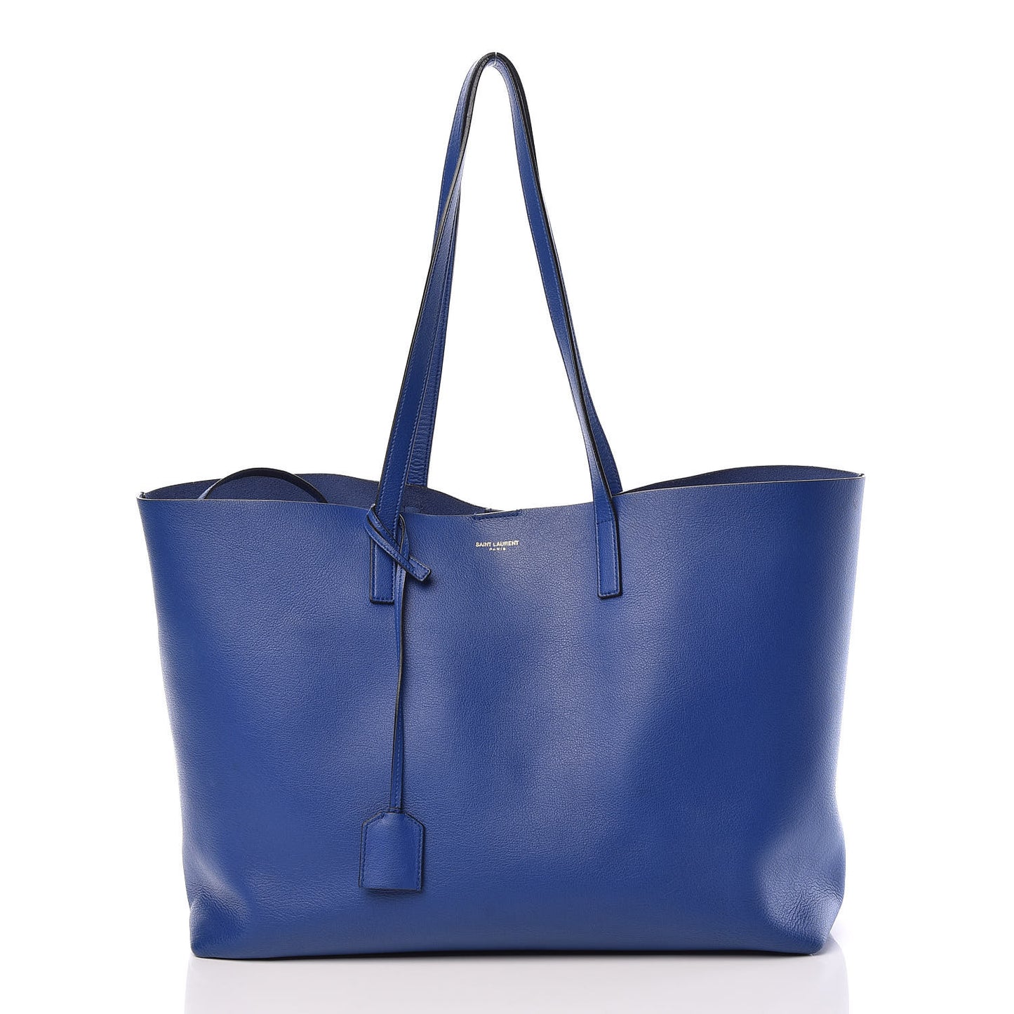 Calfskin Large Shopping Tote Ultramarine