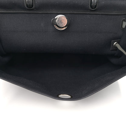 Hermes Toile Vache Hunter Herbag Zip 39 MM Black 5 of 14