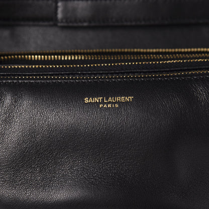 Saint Laurent Lambskin Diamond Quilted Monogram Angie Chain Bag Black 8 of 11