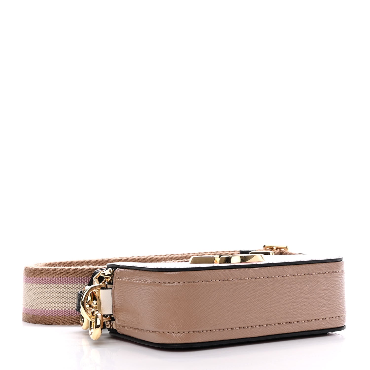 Marc Jacobs Saffiano Small Snapshot Camera Bag Pink Multicolor 4 of 13