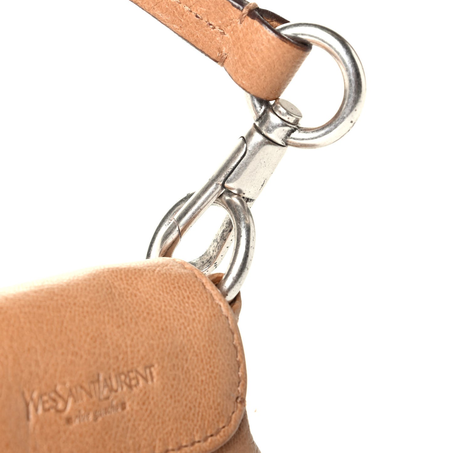 Calfskin Nadja Shoulder Bag Tan