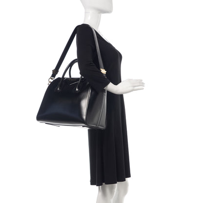 Givenchy Shiny Lord Calfskin Medium Antigona Black 2 of 9