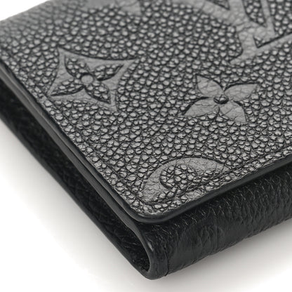 Louis Vuitton Empreinte Business Card Holder Black 7 of 8