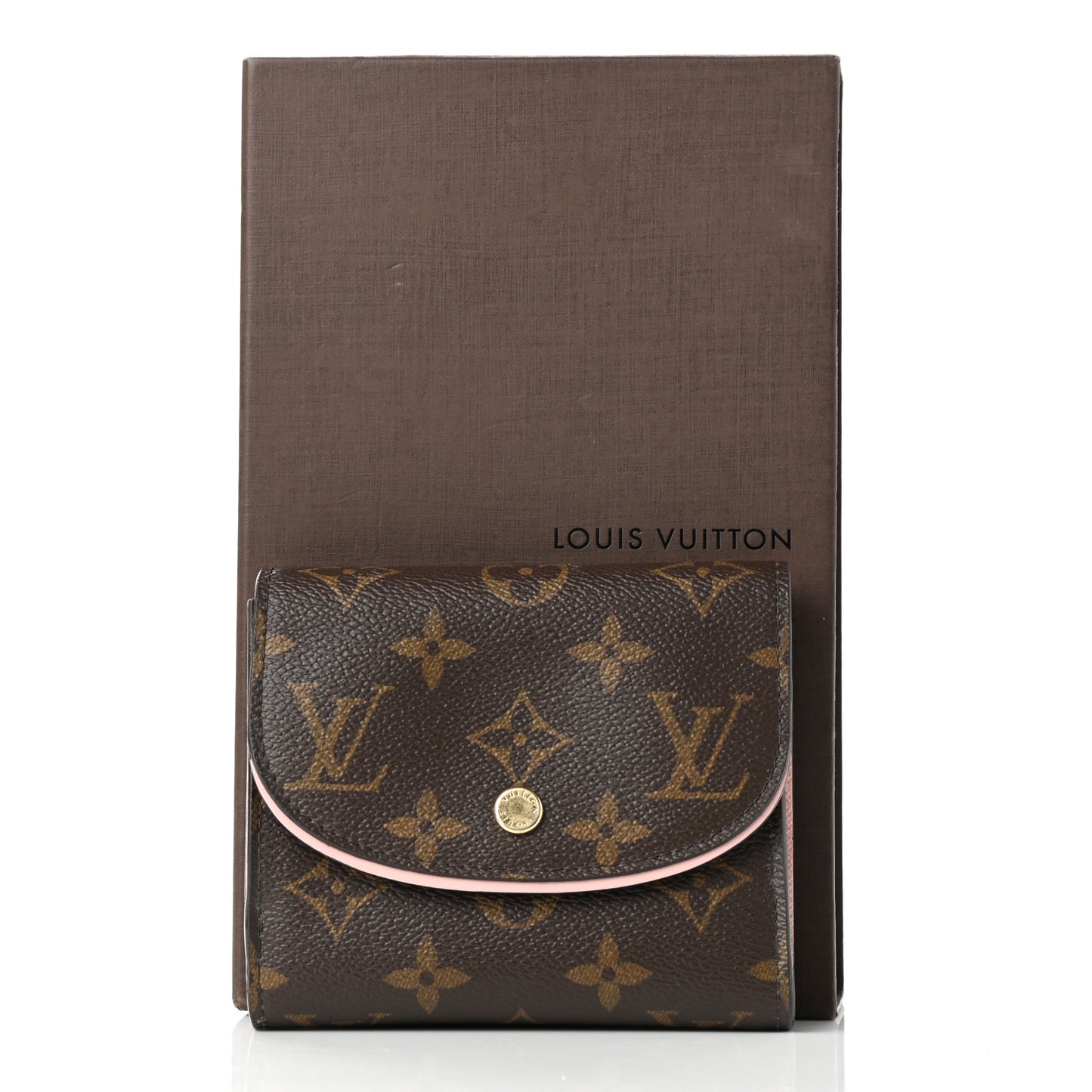 Monogram Ariane Compact Wallet Rose Ballerine