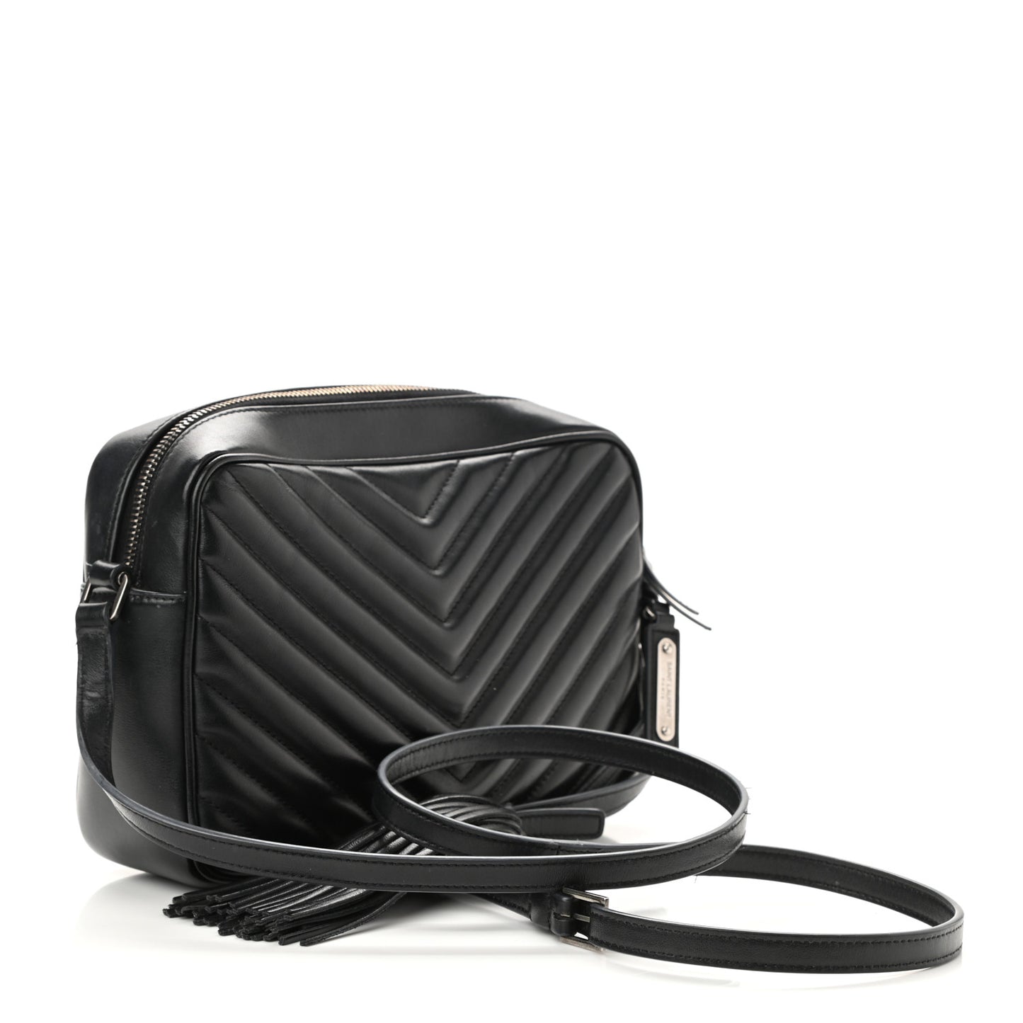 Calfskin Matelasse Monogram Lou Camera Bag Sea Pebble