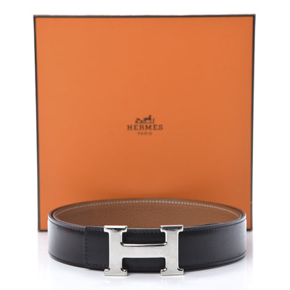 Hermes Box Togo 32mm H Belt 100 Black Gold 10 of 10