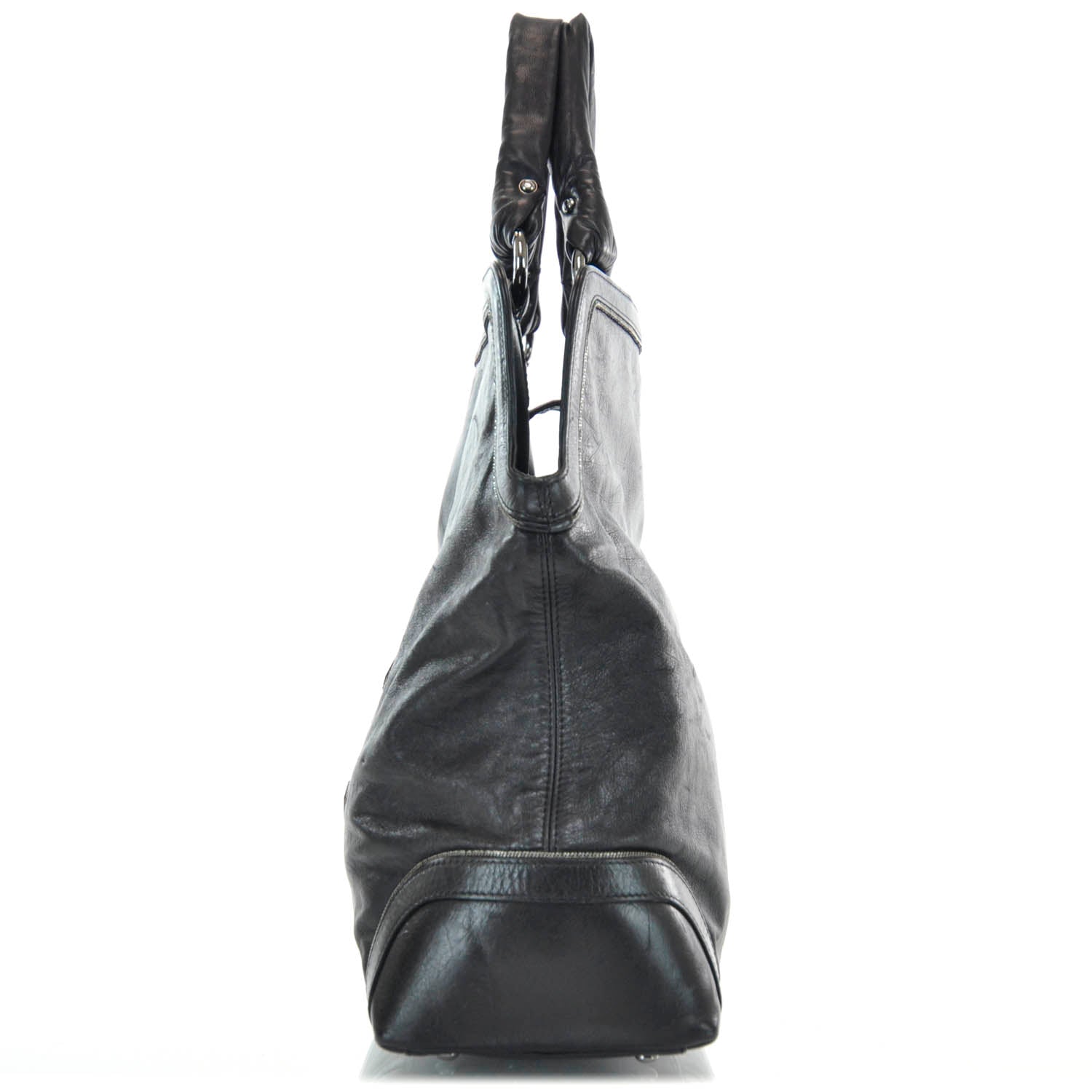 Chanel Leather Soho CC Shopper Tote Black 4 of 10