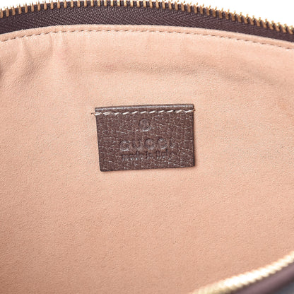 Gucci GG Supreme Monogram Large Ophidia Pouch Clutch Brown 6 of 8