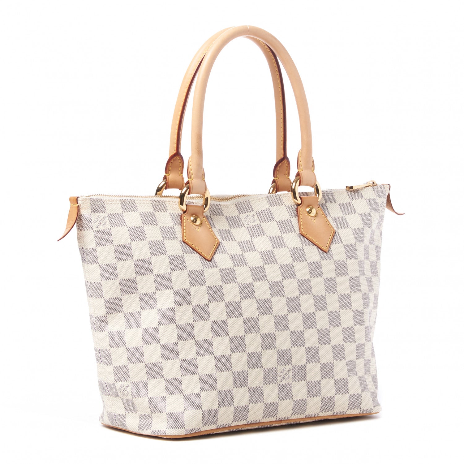 Louis Vuitton Damier Azur Saleya PM 2 of 7