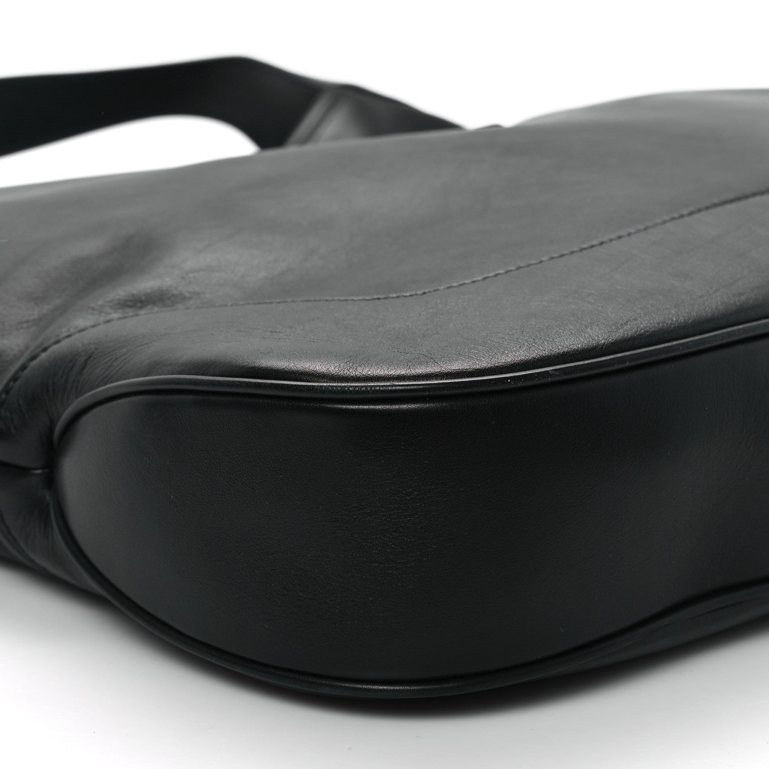 Gucci Calfskin Large Jackie 1961 Shoulder Bag Black 9 of 12