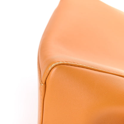 Fendi Nappa Mini Peekaboo Iconic Satchel Giallo Syrup 20 of 20