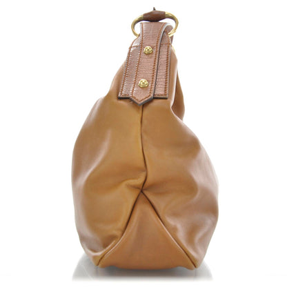 Gucci Leather Medium Horsebit Chain Hobo Tan 4 of 9