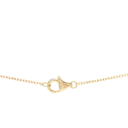 Cartier 18K Yellow Gold Diamond Lapis Lazuli XS Amulette de Cartier Pendant Necklace 4 of 5