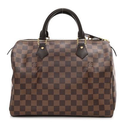 Louis Vuitton Damier Ebene Speedy 30 1 of 9