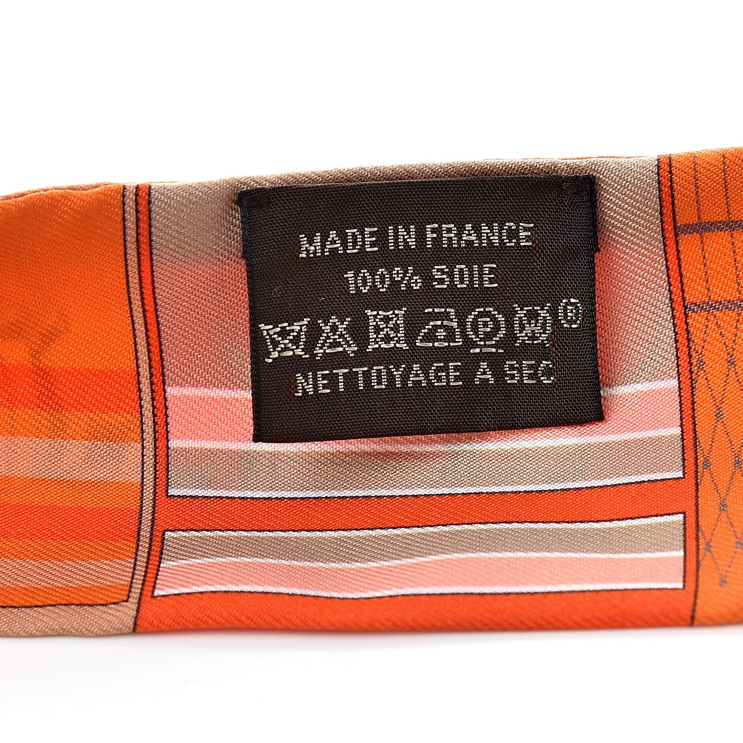 Hermes Silk Couvertures Nouvelles Twilly Orange Jaune Capucine 3 of 5