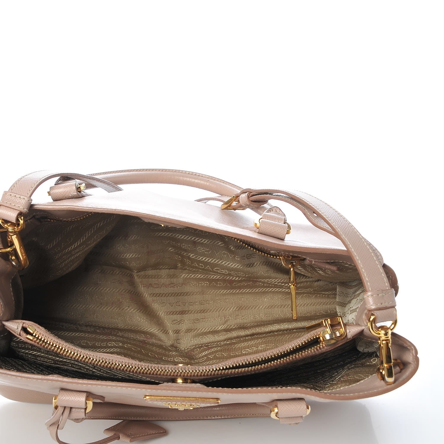 Prada Saffiano Lux Medium Tote Cammeo 6 of 22