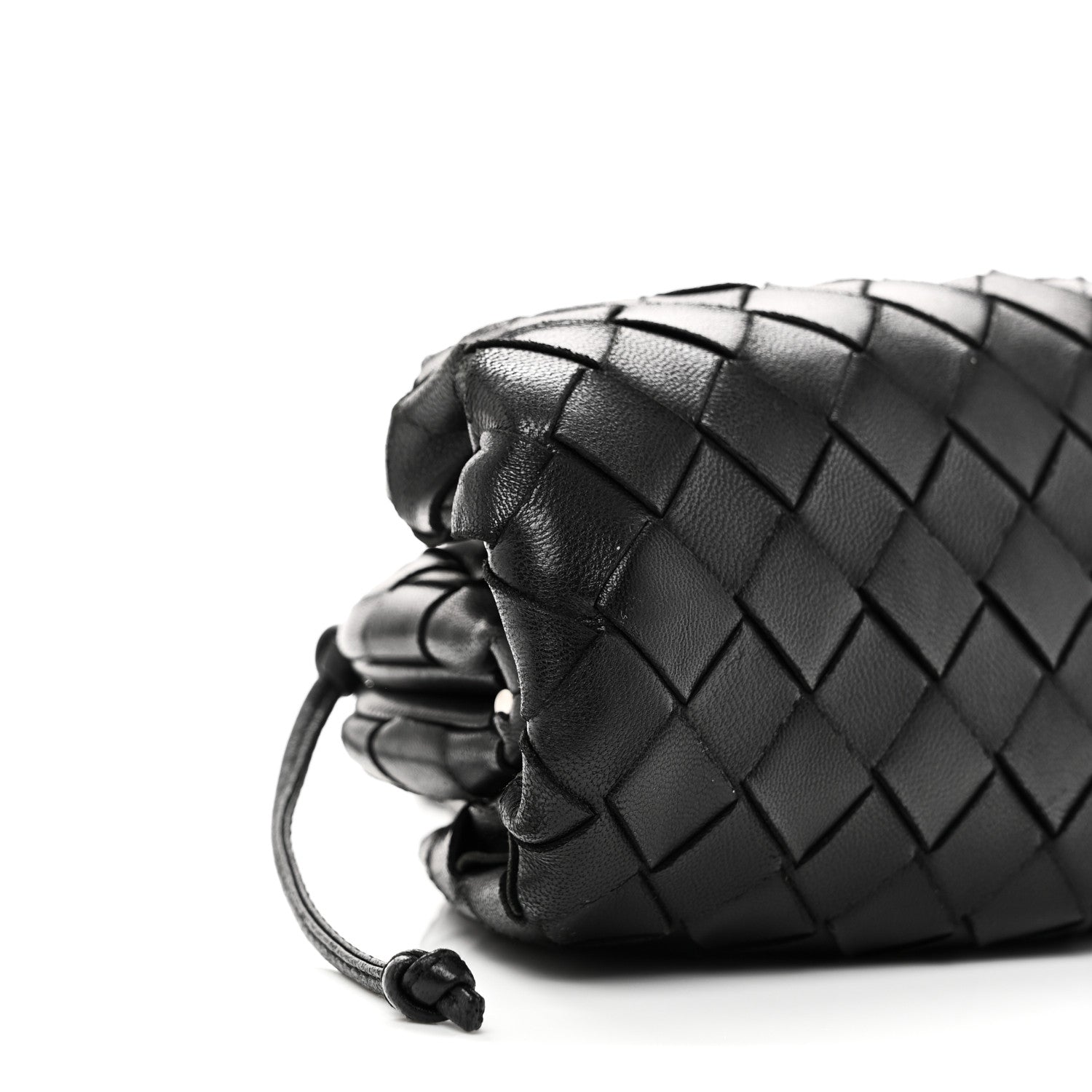 Bottega Veneta Nappa Intrecciato The Mini Pouch Black 1840738