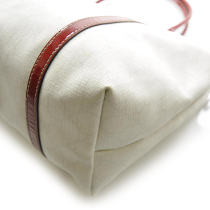 Gucci GG Plus Monogram Tattoo Heart Medium Joy Tote Off White Red 5 of 9