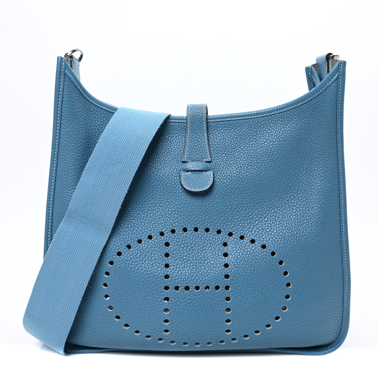 Taurillon Clemence Evelyne III GM Blue Jean