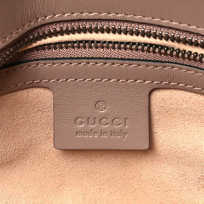 Gucci Calfskin Matelasse Small GG Marmont Shoulder Bag Porcelain Rose 6 of 10