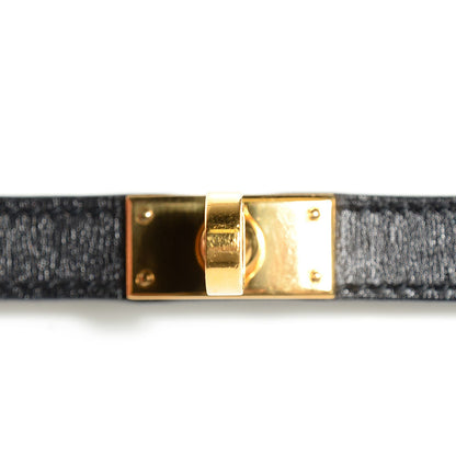 Hermes Box Kelly Double Tour Bracelet Small Black 5 of 10