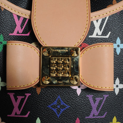 Louis Vuitton Monogram Multicolor Annie MM Black 5 of 8