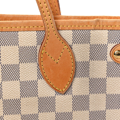 Louis Vuitton Damier Azur Neverfull PM 17 of 24
